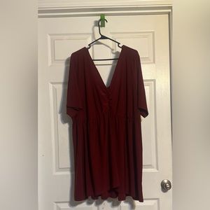 Torrid Maroon Top